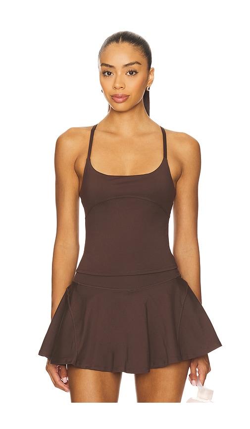 wellbeing + beingwell movewell haven tank in brown. - size l (also in xxs, m, xl)