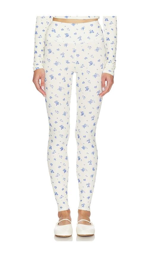 wellbeing + beingwell raina legging in cream. - size xs (also in xxs)
