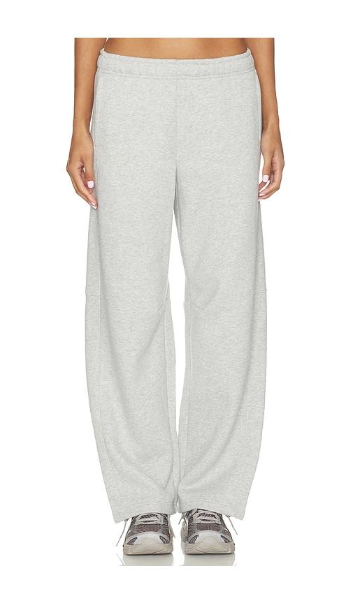 wellbeing + beingwell robin barrel sweatpant in grey. - size l (also in m, s, xl, xs, xxs)