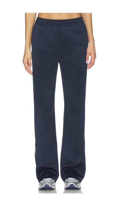 wellbeing + beingwell the track pant in navy. - size l (also in m, s, xl, xs, xxs)