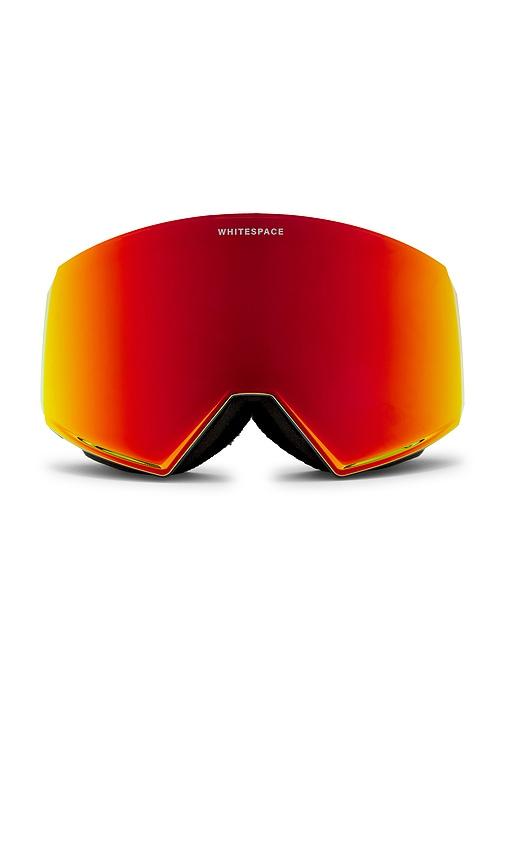 whitespace md icon goggle in black.
