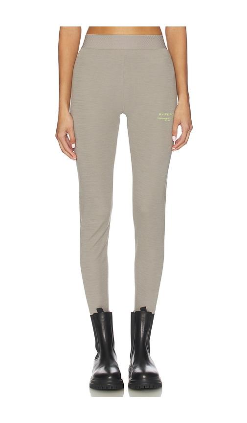 whitespace merino baselayer bottom in grey. - size m (also in s, xs, xl)