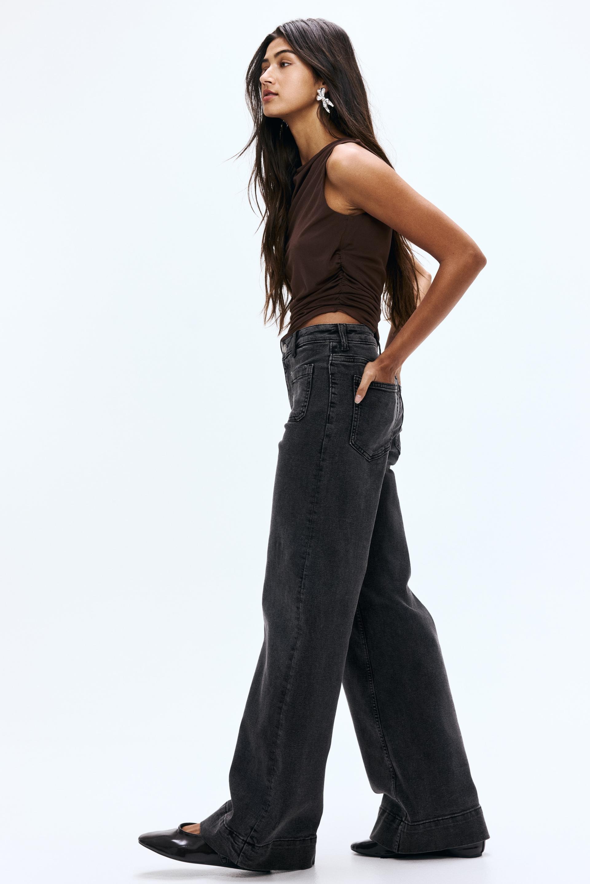 wide high jeans
