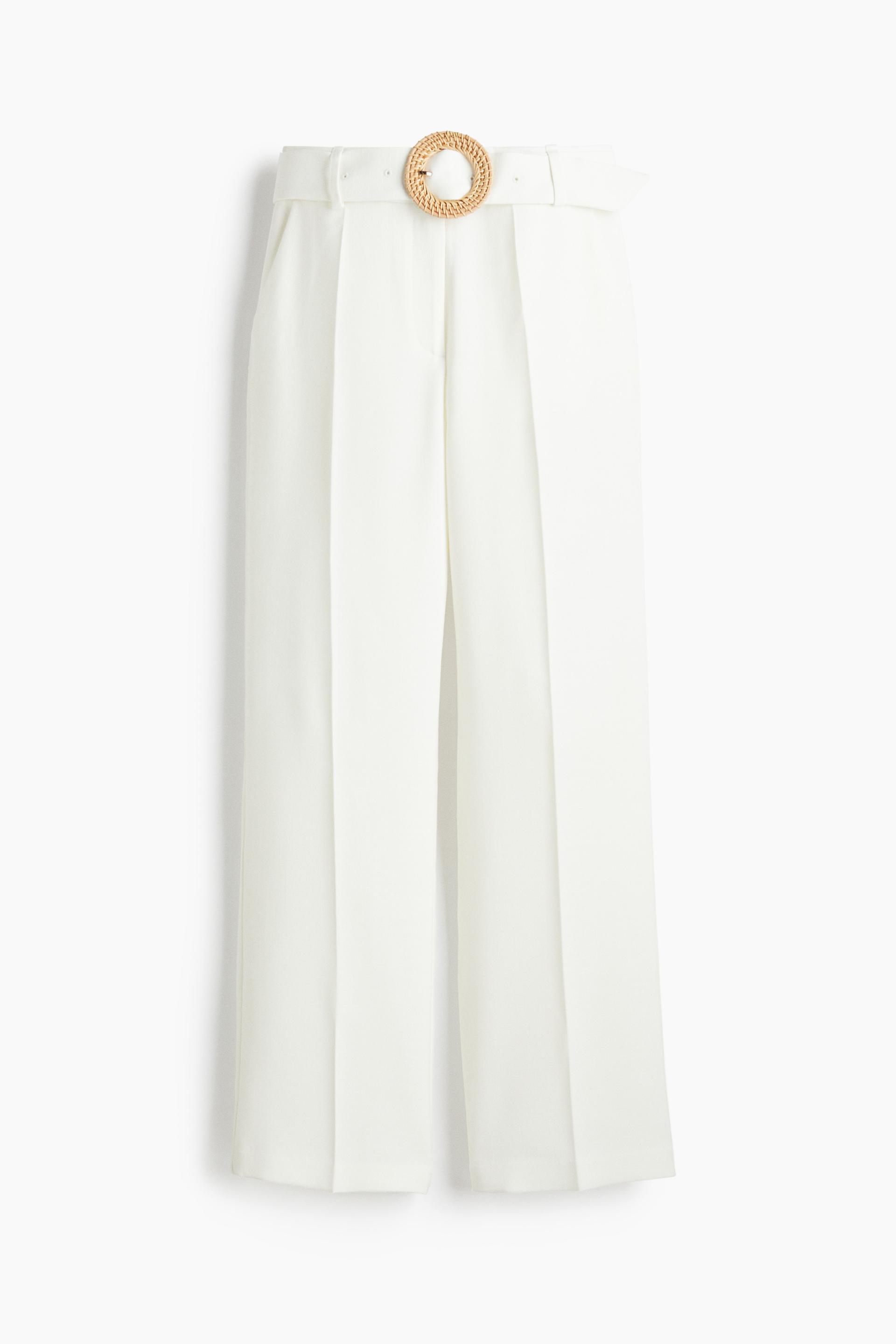 wide-leg dress pants