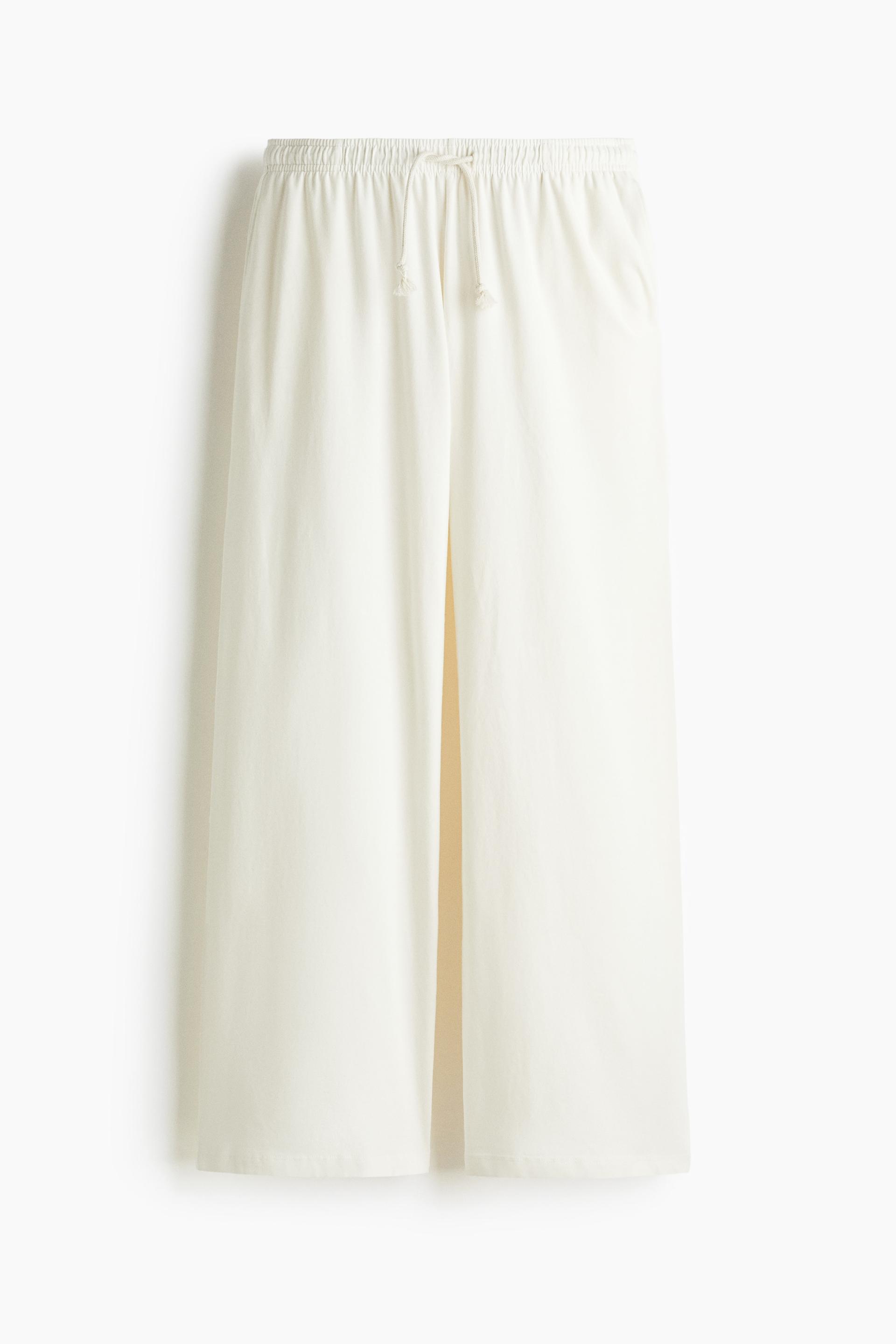 wide-leg joggers