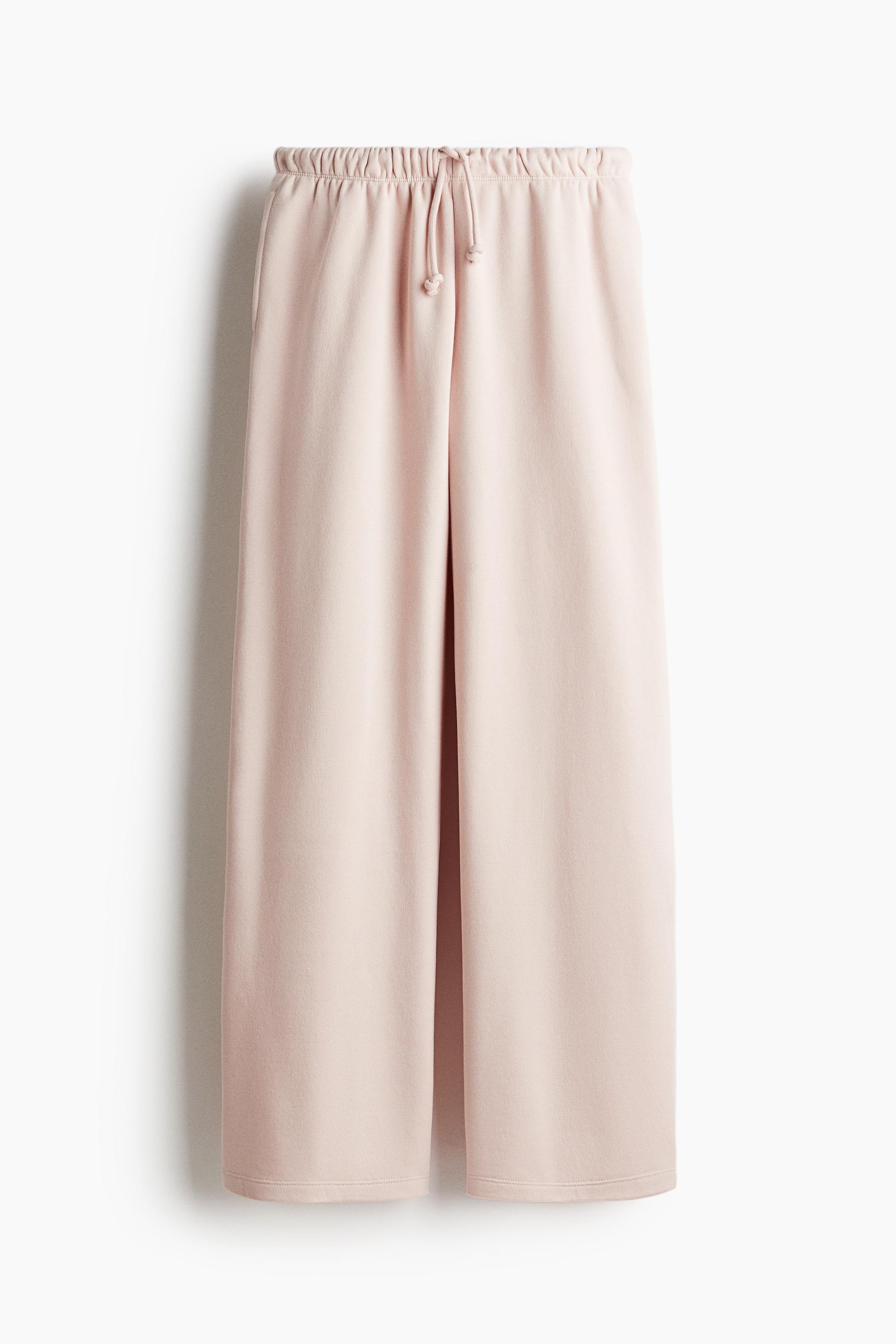 wide-leg joggers