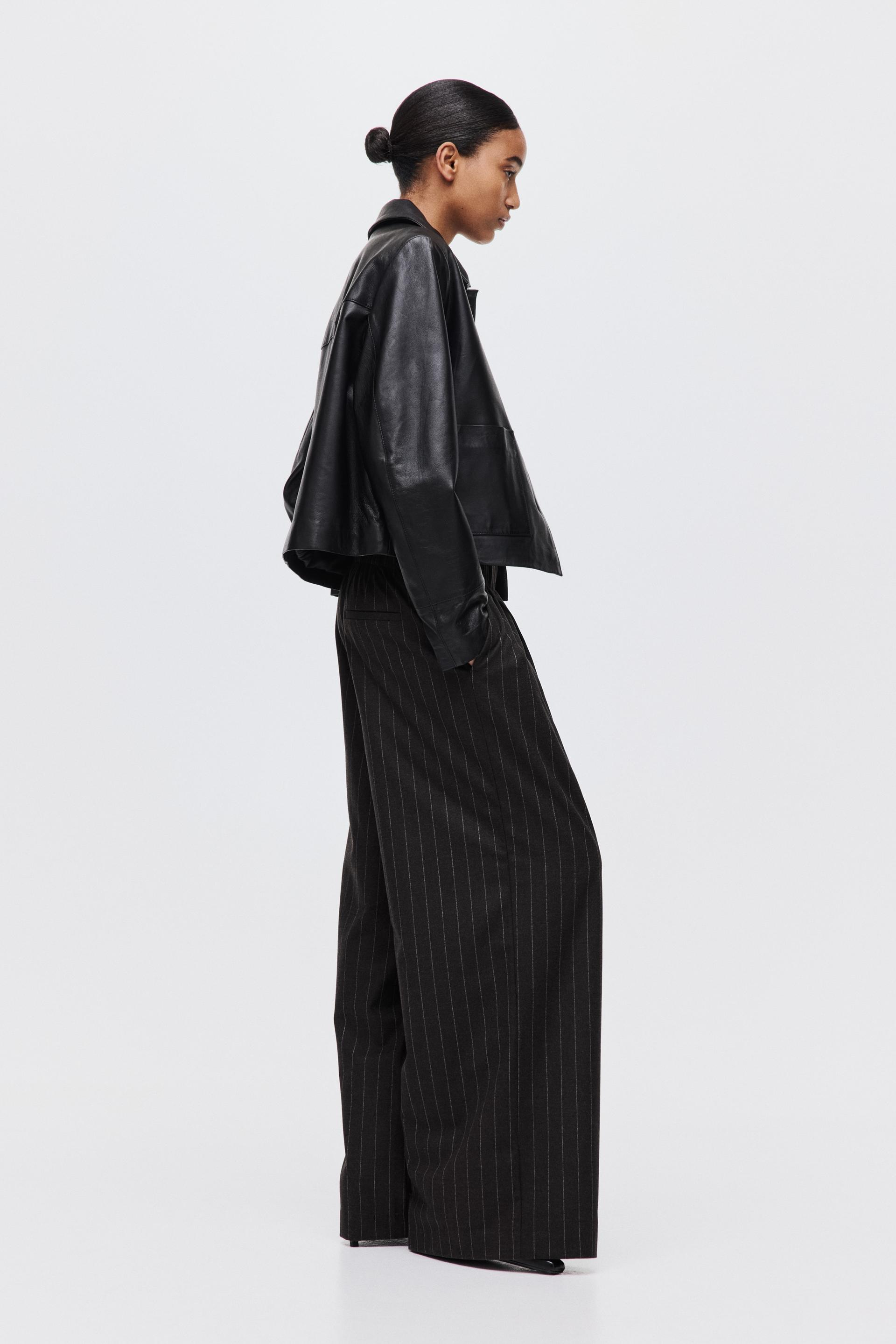 wide-leg pull-on pants