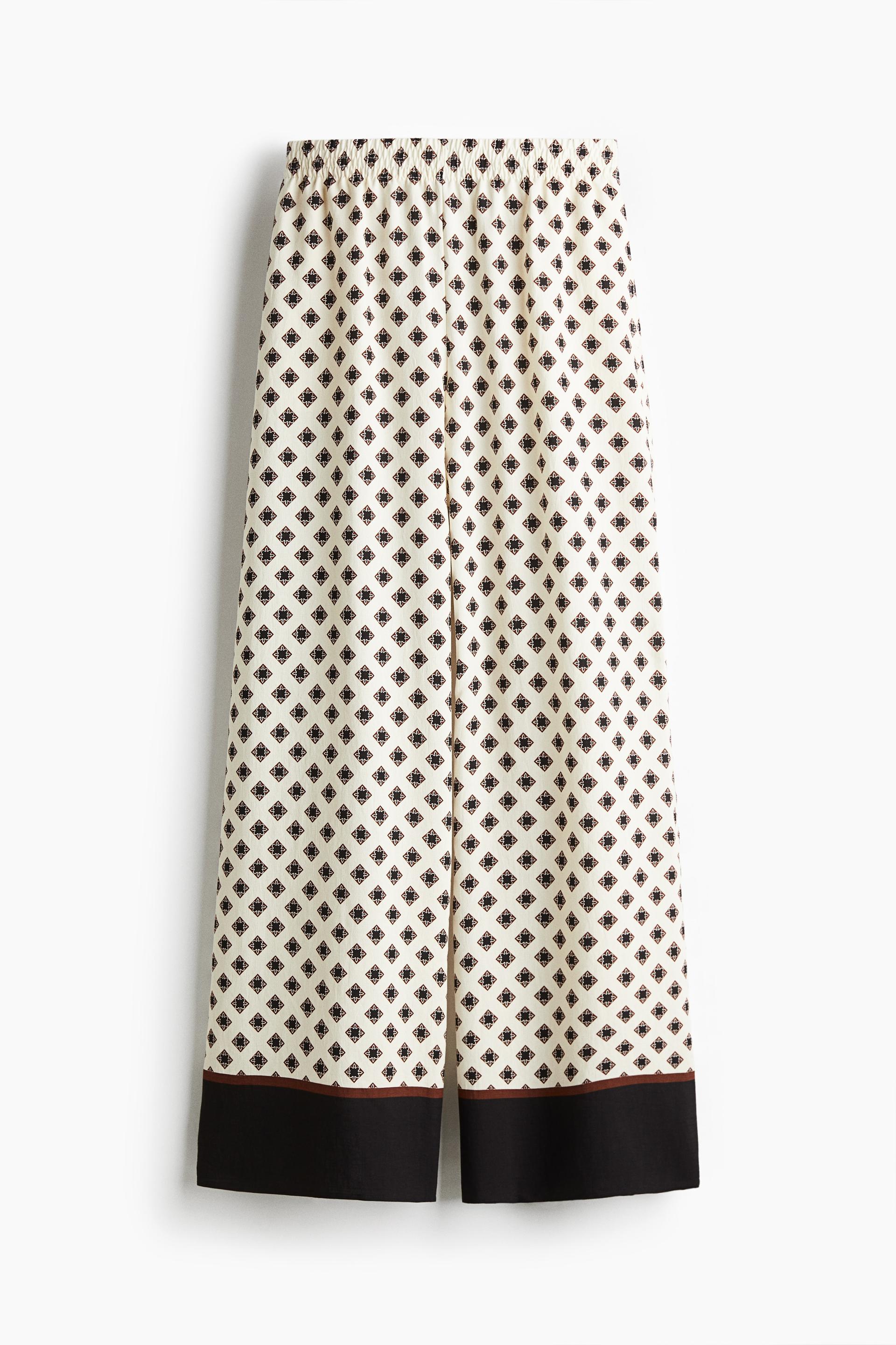 wide-leg pull-on pants