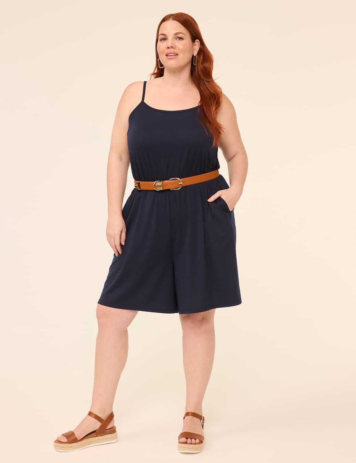 wide leg romper
