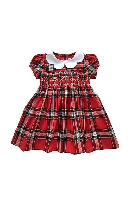 wild wawa scallop dress in red. - size 2/3 (also in 5/6)