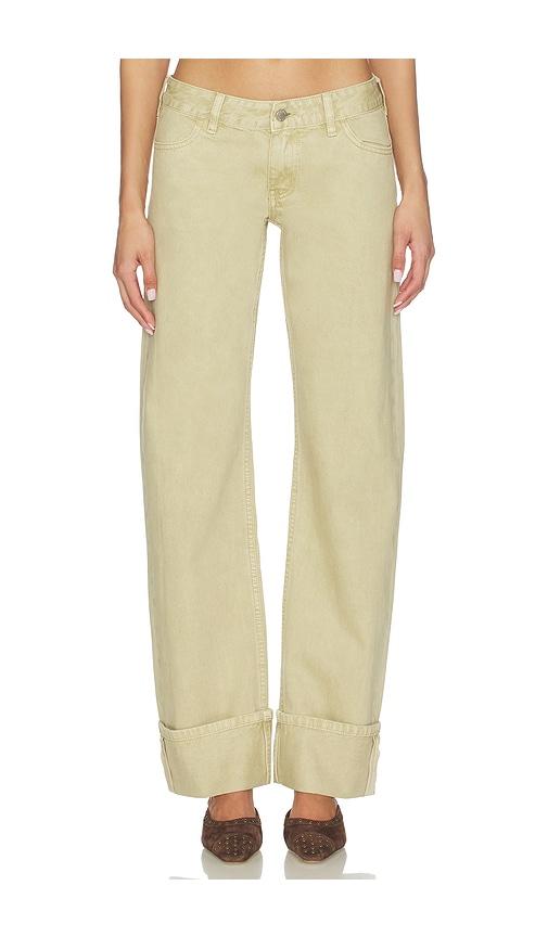 with jean agnes jeans in beige. - size m (also in s, xl, xs, xxs)