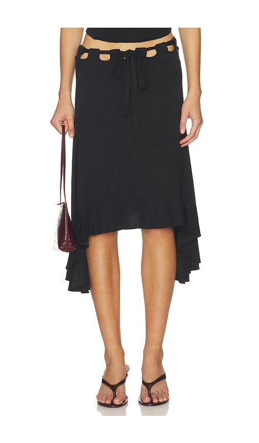 with jean carrie skirt in black. - size m (also in xs)