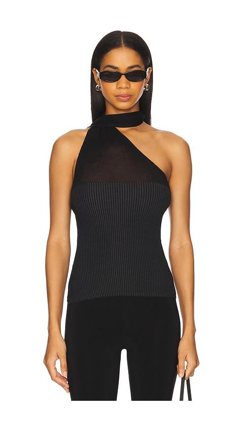 with jean larissa top in black. - size l (also in m)
