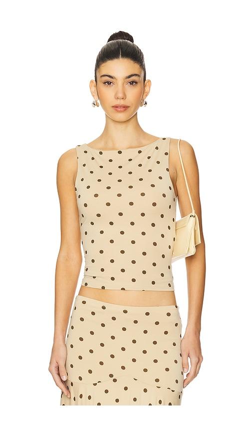 with jean maeve top in tan. - size l (also in s, xs)