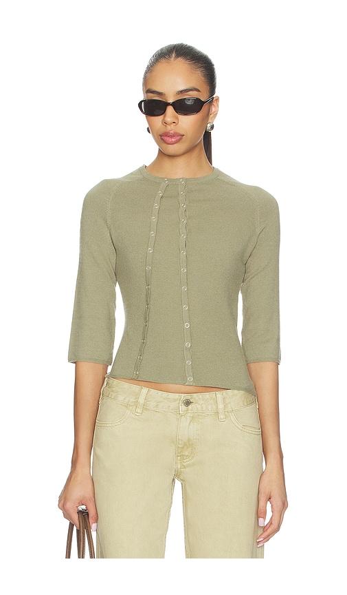 with jean monet top in olive. - size s (also in xxs, xs)