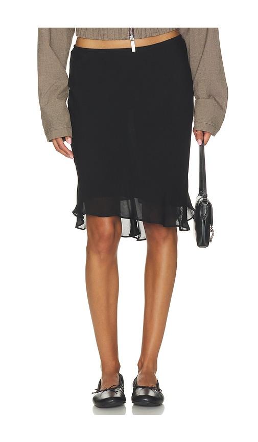 with jean penny skirt in black. - size m (also in s, xxs, xs, xl)