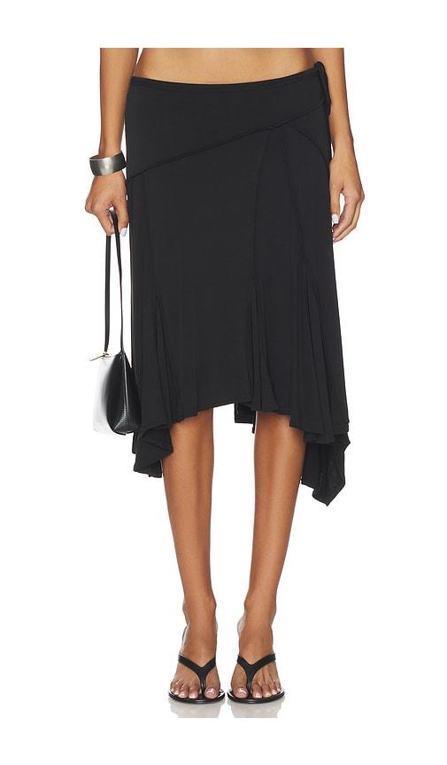 with jean sharni skirt in black. - size s (also in xl)