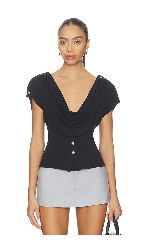 with jean sienna top in black. - size s (also in xxs, xs, xl)