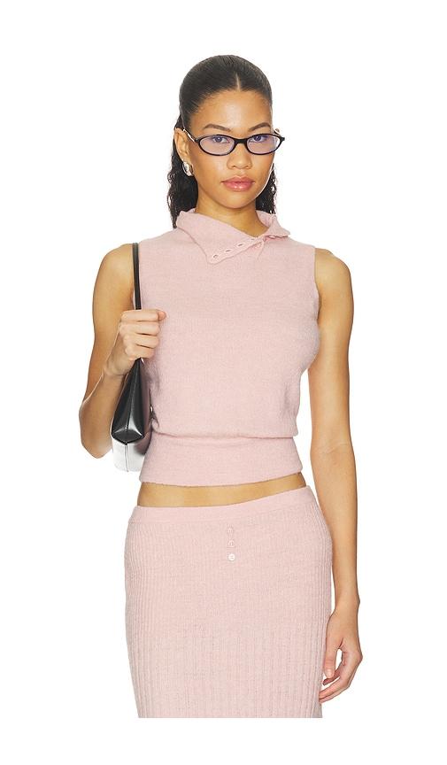 with jean trinity top in pink. - size m (also in s, xl)