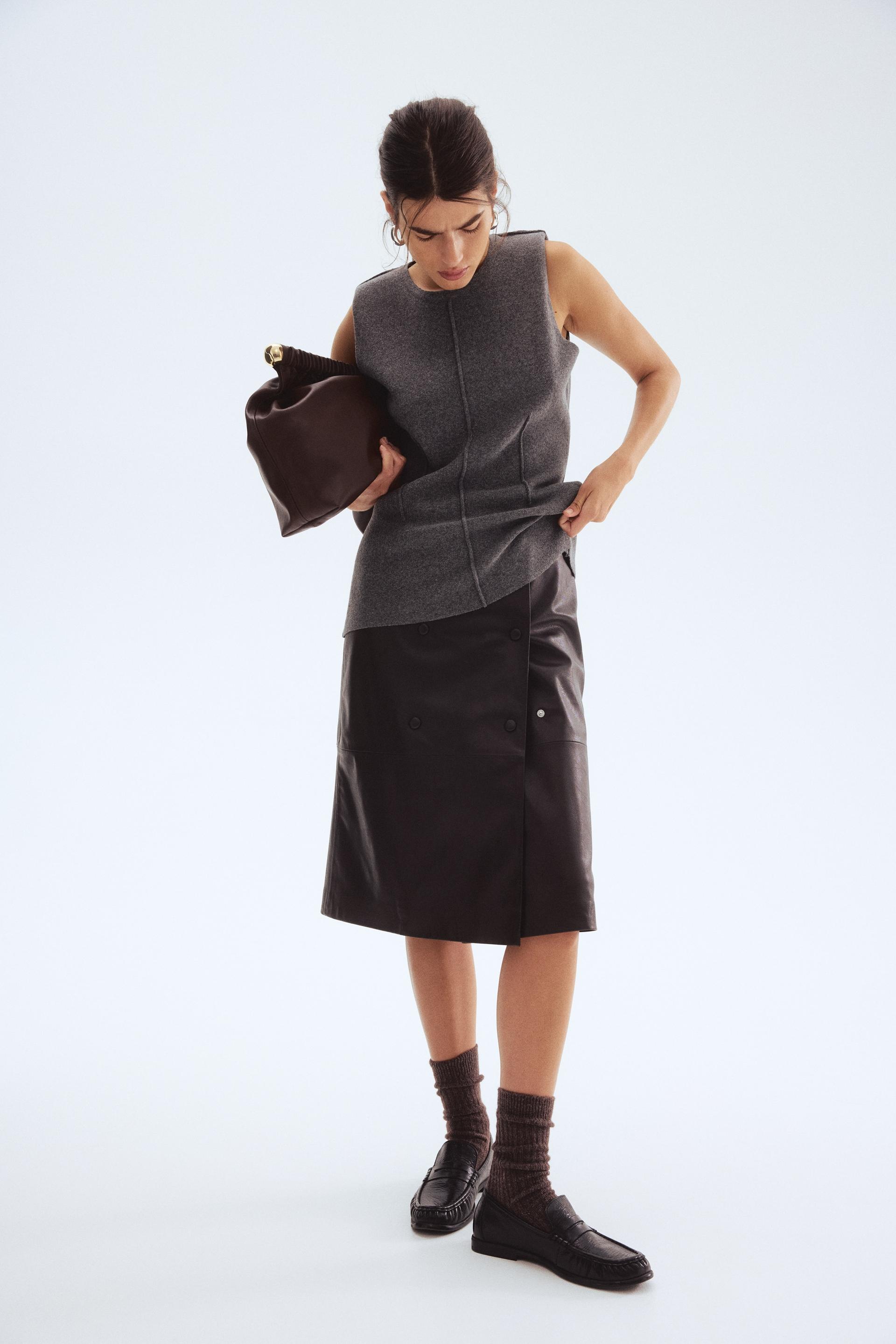 wool-blend top