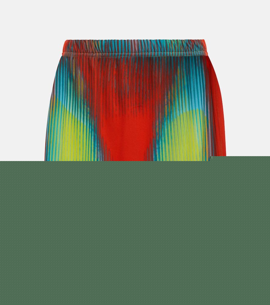y/project x jean paul gaultier printed miniskirt