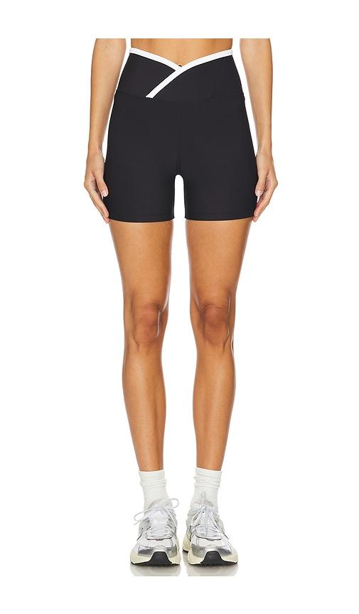 year of ours recycled 6 v waist biker short in black. - size xl (also in xs)