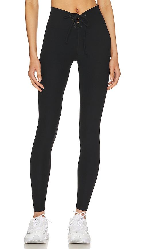 year of ours stretch football legging in black. - size xl (also in xs)