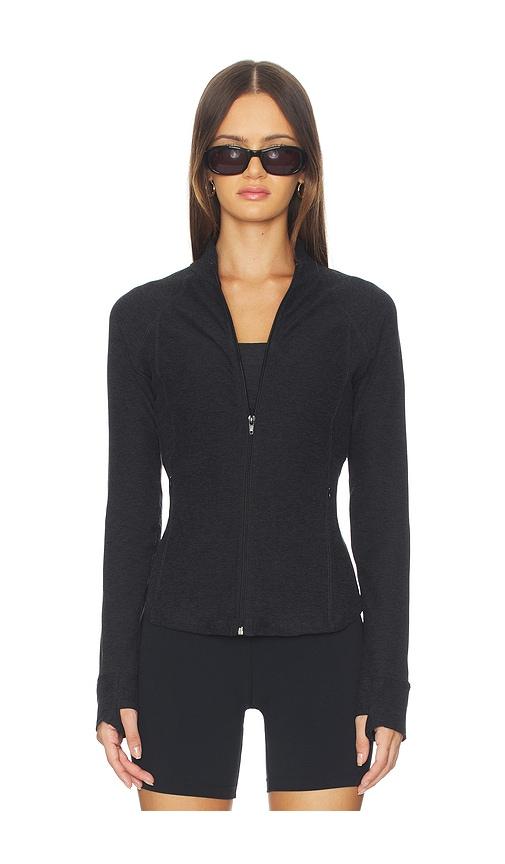 year of ours stretch gym jacket in charcoal. - size s (also in xs)