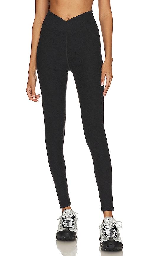 year of ours stretch veronica legging in black. - size l (also in s, xl)