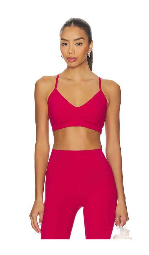 year of ours studio v bralette in red. - size s (also in xl, xs)