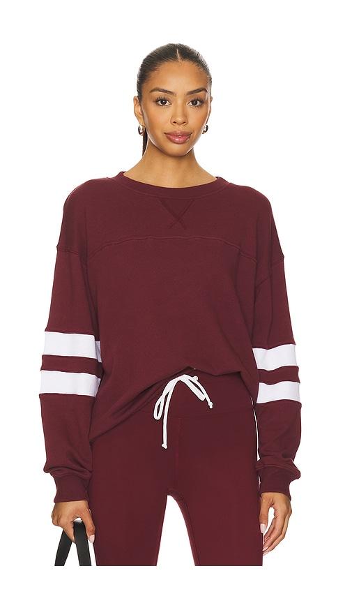 year of ours varsity sweatshirt in burgundy. - size m (also in s, xs, xl)