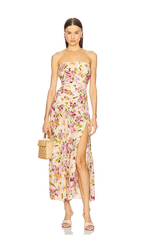 yumi kim cabo dress in pink. - size l (also in s, m)