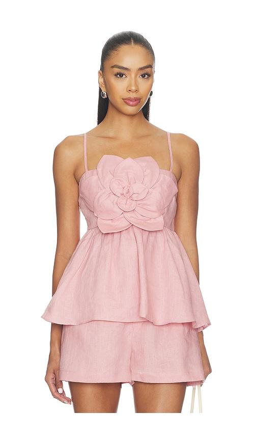 yumi kim coco top in pink. - size xl (also in xs)