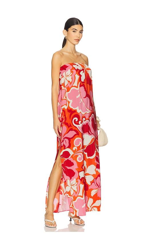 yumi kim domino dress in red. - size m (also in xs)