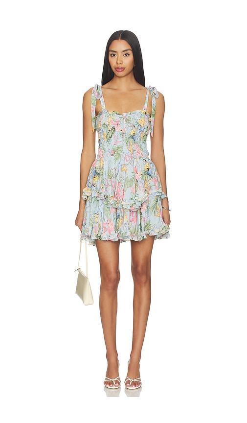 yumi kim elise dress in blue. - size xl (also in xs)