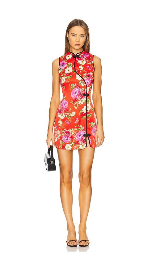yumi kim hanoi dress in red. - size l (also in xs, s, m)