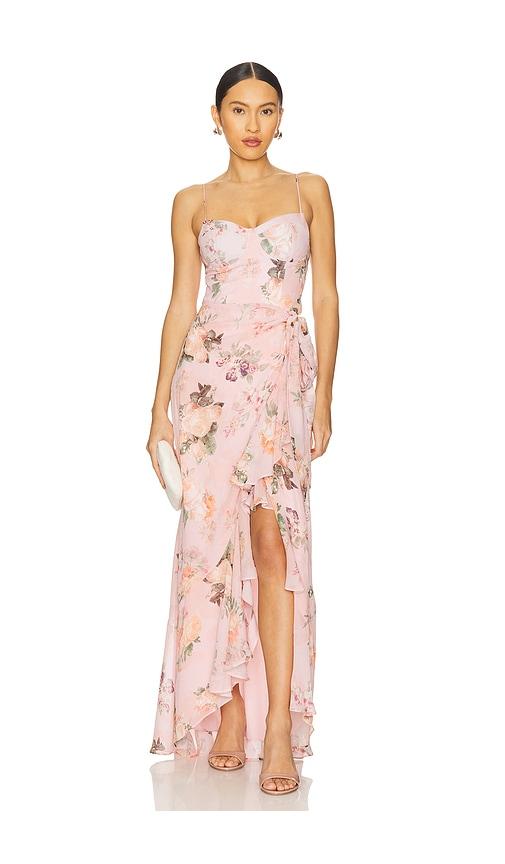 yumi kim nadine dress in pink. - size l (also in s)