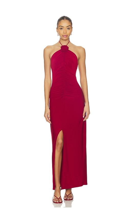 yumi kim nova dress in burgundy. - size s (also in xl)