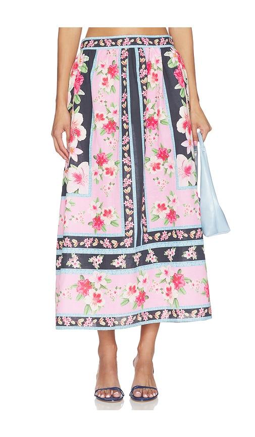 yumi kim viola skirt in pink,navy. - size s (also in xs)