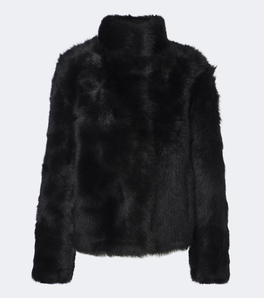 yves salomon reversible shearling coat