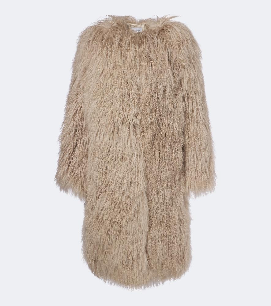 yves salomon shearling coat