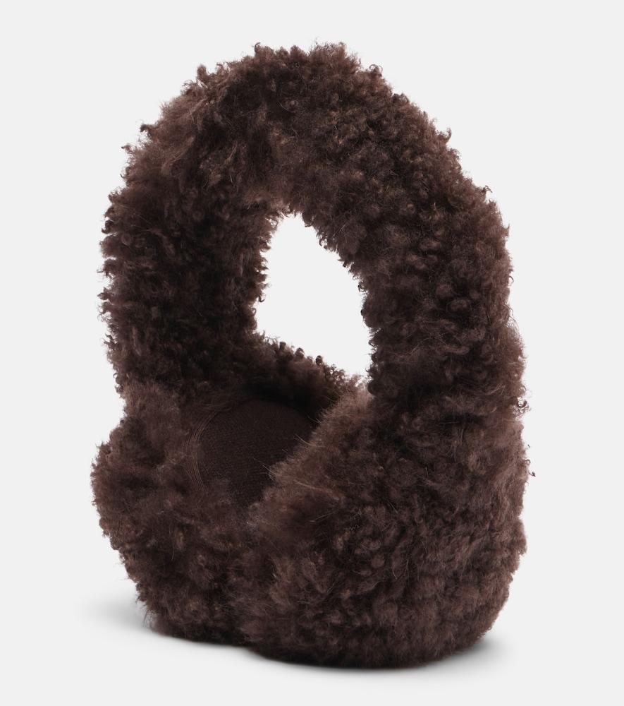 yves salomon shearling earmuffs