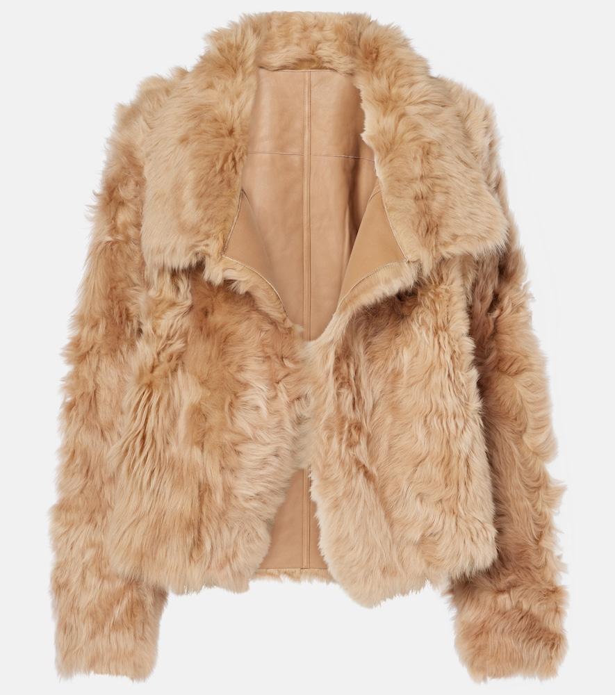 yves salomon shearling jacket