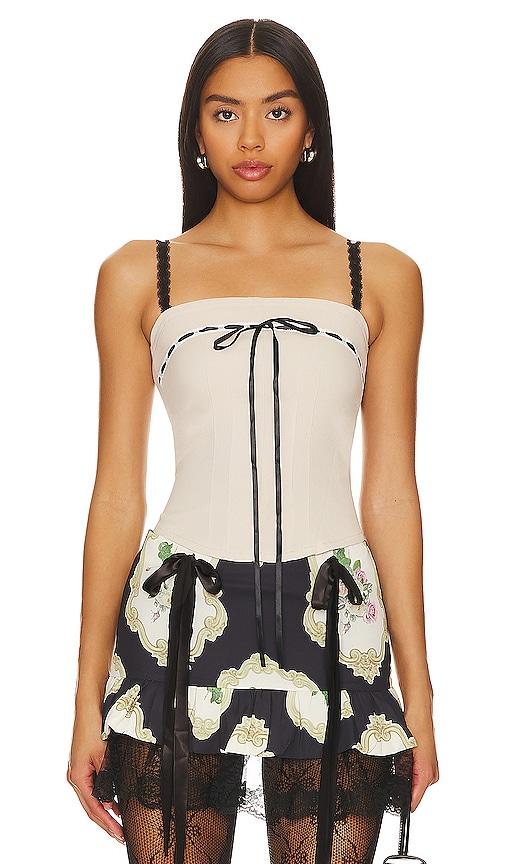 zemeta cut the cake corset in beige. - size m (also in s, xs)