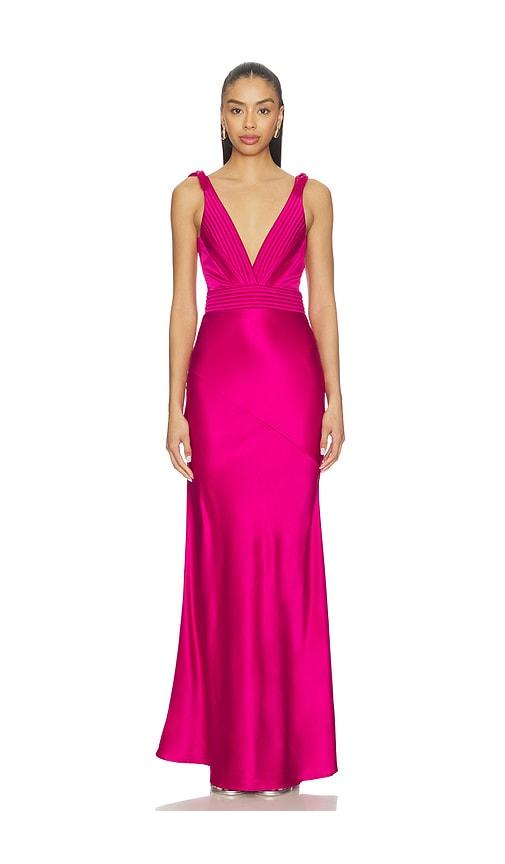 zhivago beloved gown in fuchsia. - size 10 (also in 8, 12)