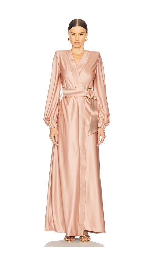 zhivago cala conta gown in pink. - size 6 (also in 8)
