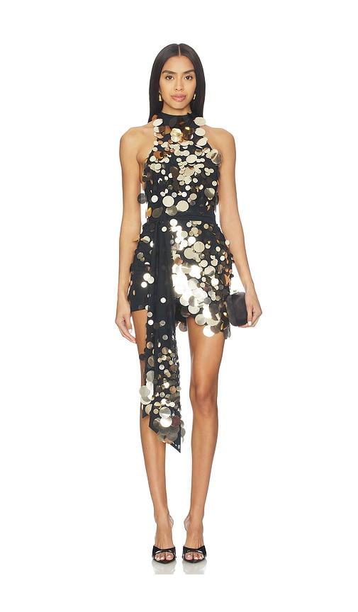 zhivago dream of light mini dress in black. - size 12 (also in 8)