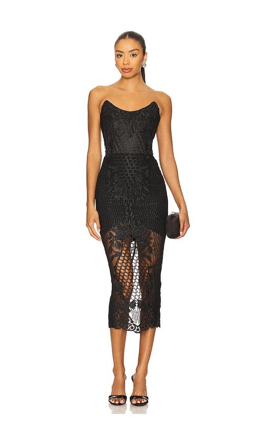 zhivago imprint dress in black. - size 12 (also in 14)