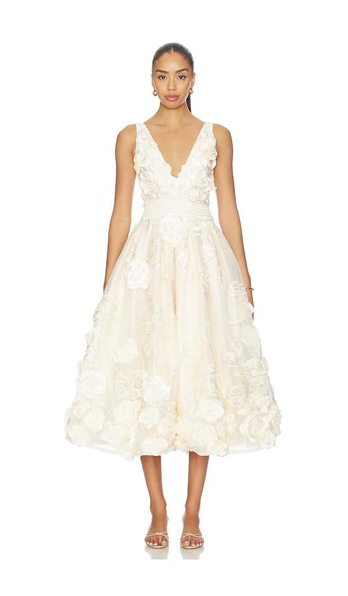 zhivago odetie dress in nude. - size 10 (also in 4, 6, 8)