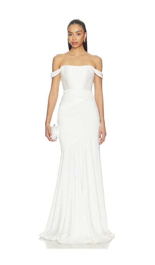 zhivago the eternal yes gown in white. - size 10 (also in 4)